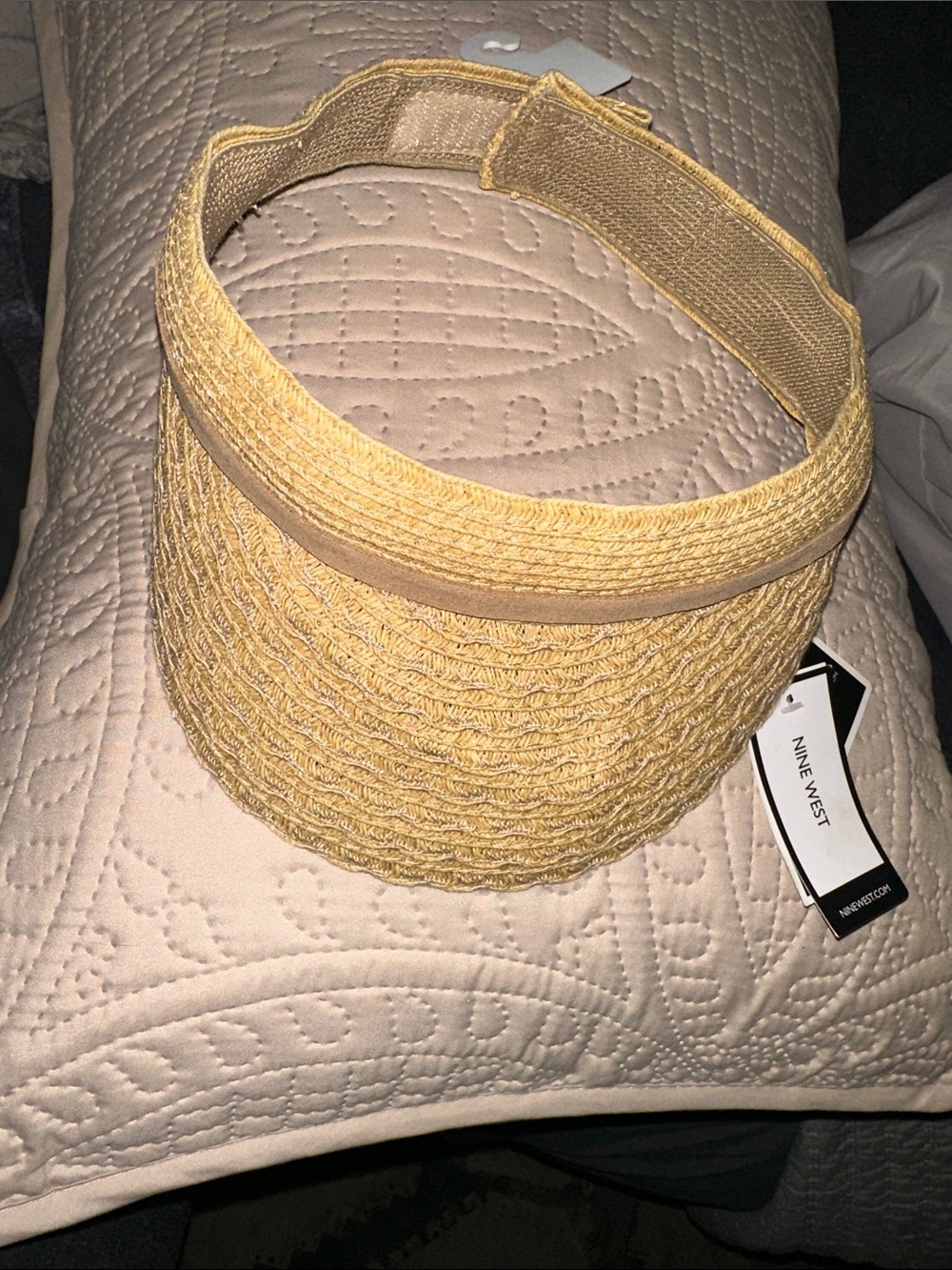 Nine West  Straw Visor